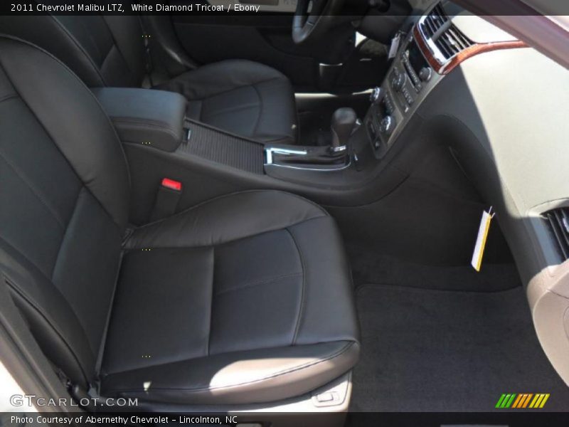 White Diamond Tricoat / Ebony 2011 Chevrolet Malibu LTZ