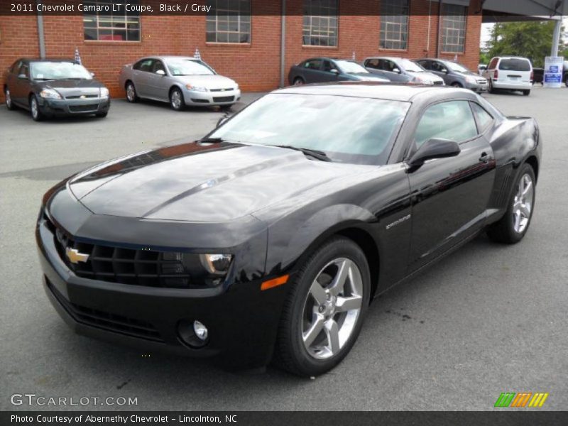 Black / Gray 2011 Chevrolet Camaro LT Coupe