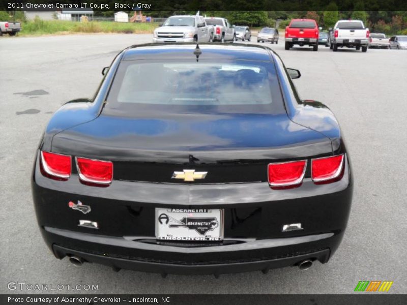 Black / Gray 2011 Chevrolet Camaro LT Coupe