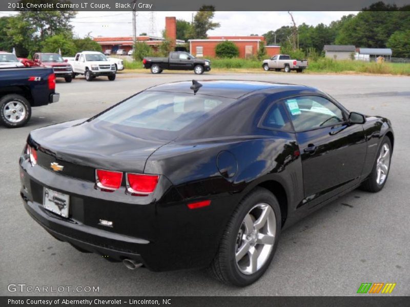Black / Gray 2011 Chevrolet Camaro LT Coupe