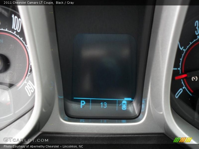 Black / Gray 2011 Chevrolet Camaro LT Coupe