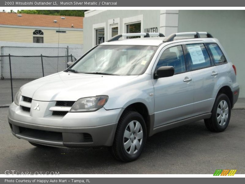 Munich Silver Metallic / Charcoal 2003 Mitsubishi Outlander LS