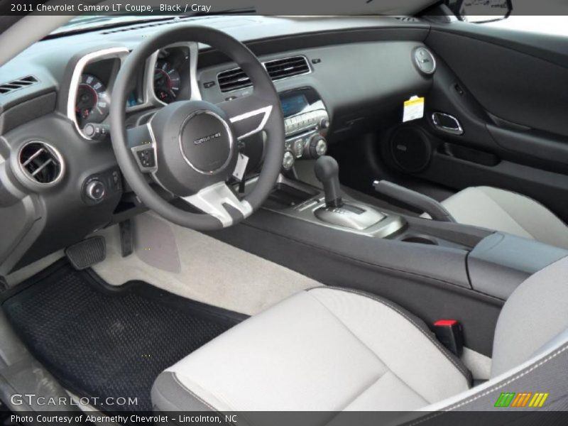 Black / Gray 2011 Chevrolet Camaro LT Coupe
