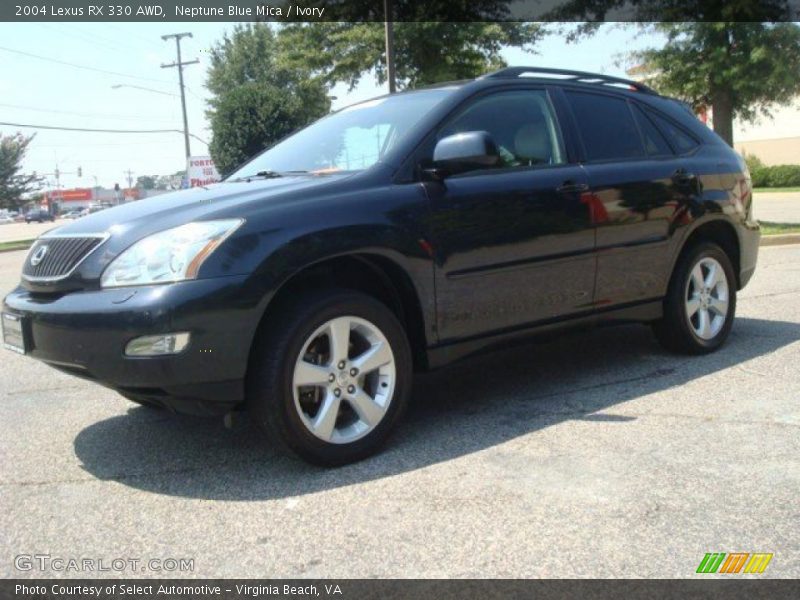 Neptune Blue Mica / Ivory 2004 Lexus RX 330 AWD