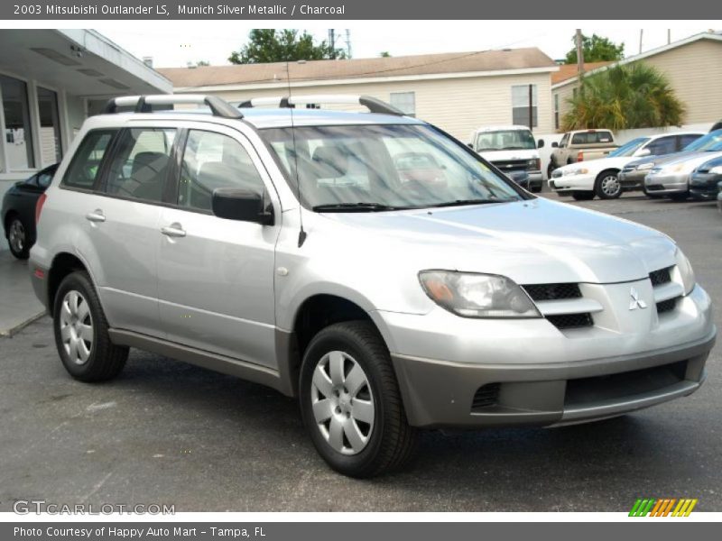 Munich Silver Metallic / Charcoal 2003 Mitsubishi Outlander LS