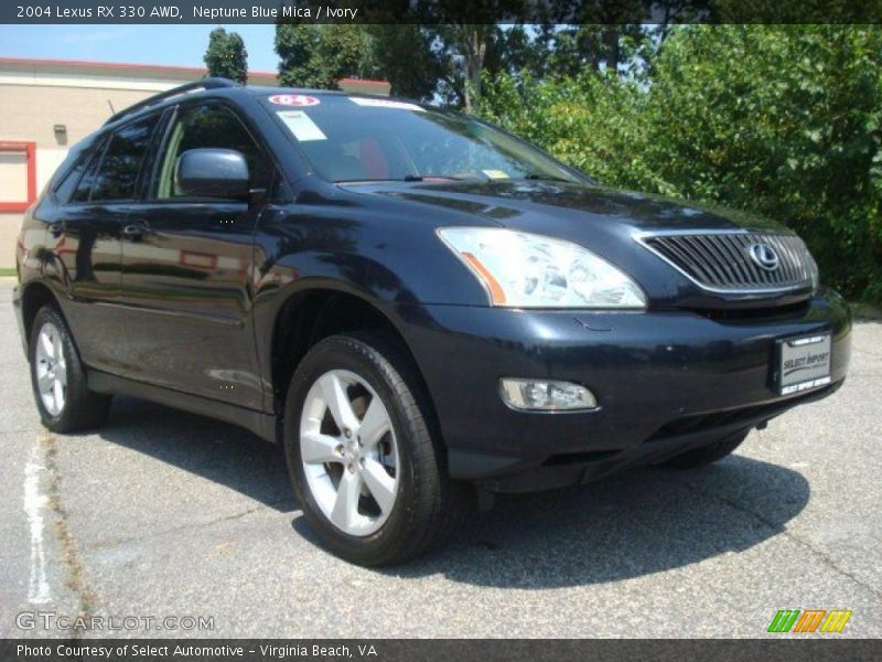 Neptune Blue Mica / Ivory 2004 Lexus RX 330 AWD