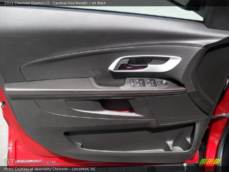 Cardinal Red Metallic / Jet Black 2011 Chevrolet Equinox LT