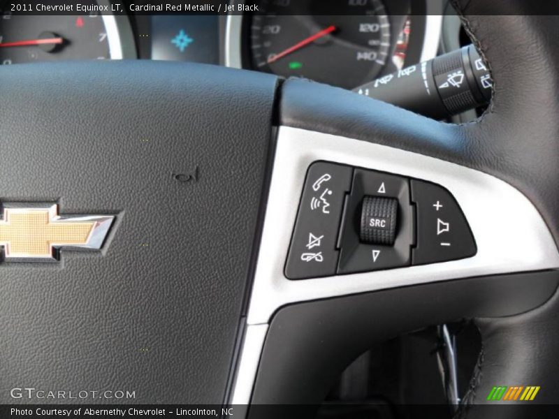 Cardinal Red Metallic / Jet Black 2011 Chevrolet Equinox LT