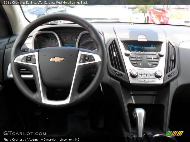 Cardinal Red Metallic / Jet Black 2011 Chevrolet Equinox LT