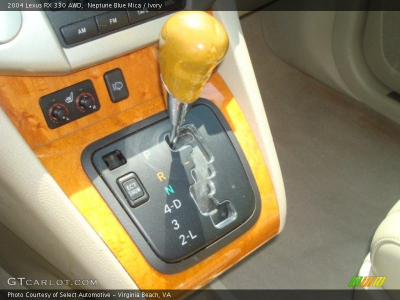 Neptune Blue Mica / Ivory 2004 Lexus RX 330 AWD