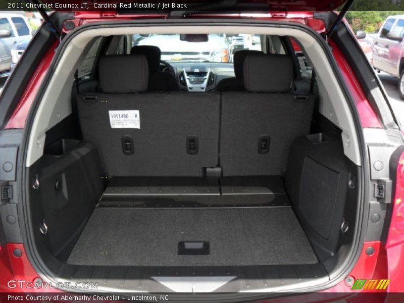 Cardinal Red Metallic / Jet Black 2011 Chevrolet Equinox LT