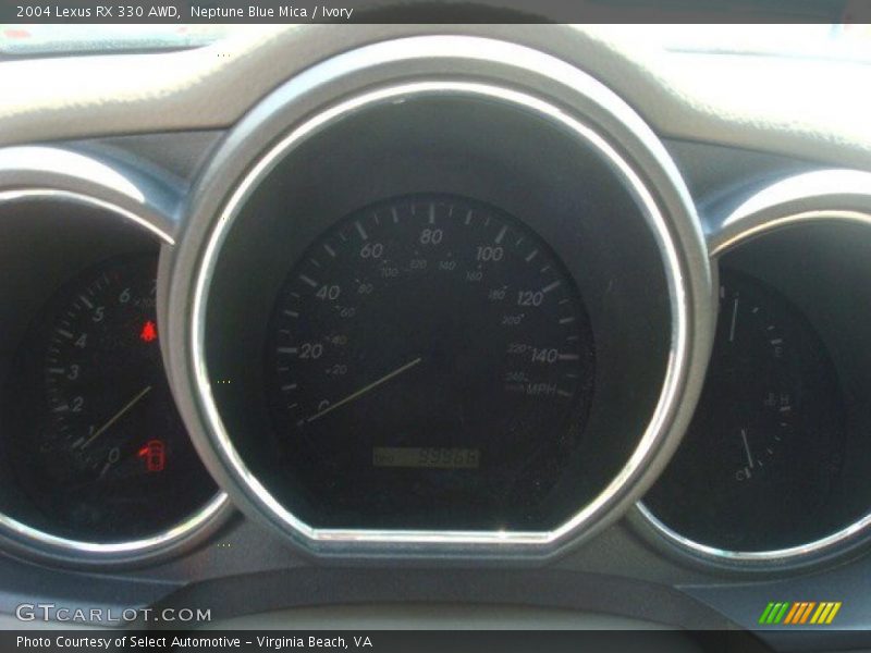 Neptune Blue Mica / Ivory 2004 Lexus RX 330 AWD