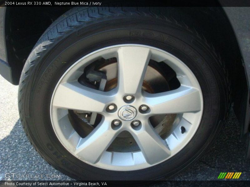 Neptune Blue Mica / Ivory 2004 Lexus RX 330 AWD