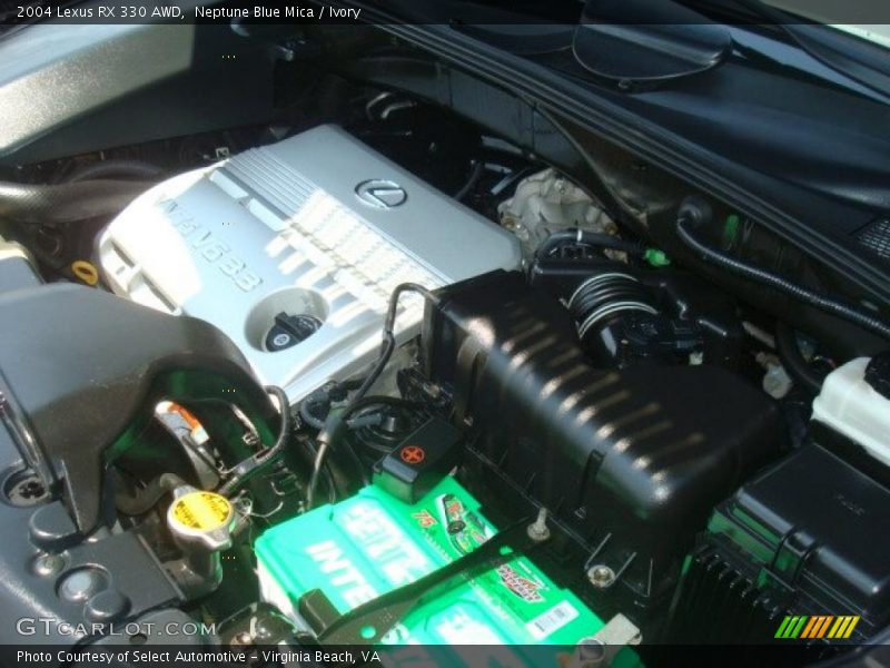 Neptune Blue Mica / Ivory 2004 Lexus RX 330 AWD