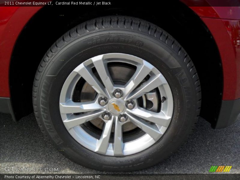 Cardinal Red Metallic / Jet Black 2011 Chevrolet Equinox LT