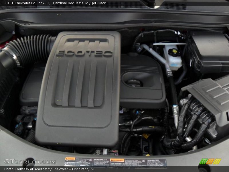 Cardinal Red Metallic / Jet Black 2011 Chevrolet Equinox LT