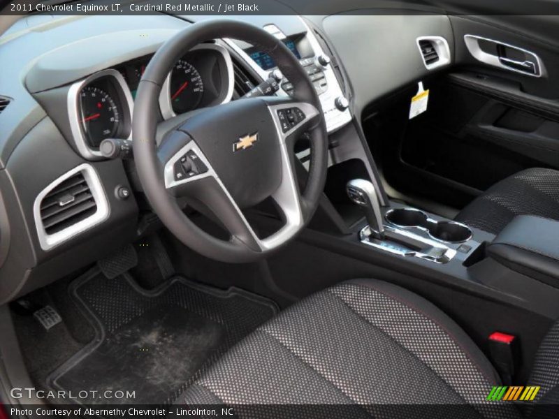 Cardinal Red Metallic / Jet Black 2011 Chevrolet Equinox LT