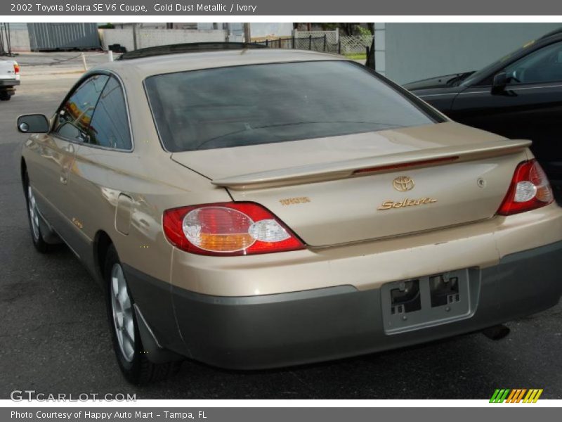 Gold Dust Metallic / Ivory 2002 Toyota Solara SE V6 Coupe