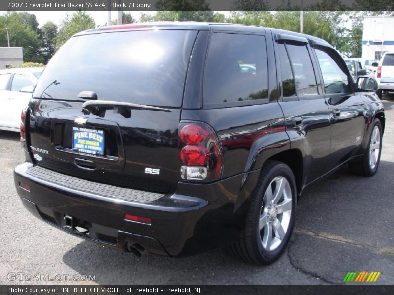 Black / Ebony 2007 Chevrolet TrailBlazer SS 4x4
