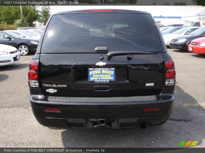 Black / Ebony 2007 Chevrolet TrailBlazer SS 4x4