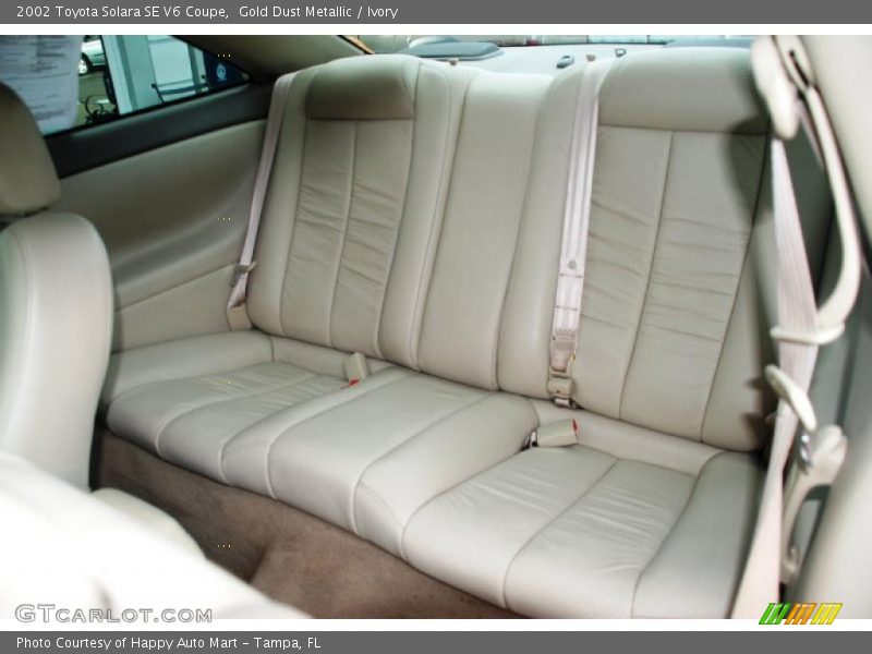 Gold Dust Metallic / Ivory 2002 Toyota Solara SE V6 Coupe