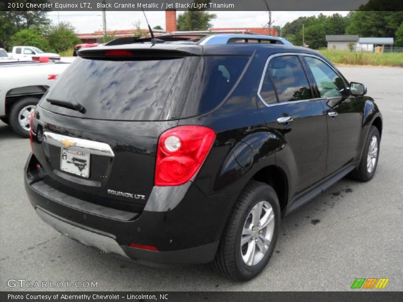 Black Granite Metallic / Jet Black/Light Titanium 2010 Chevrolet Equinox LTZ
