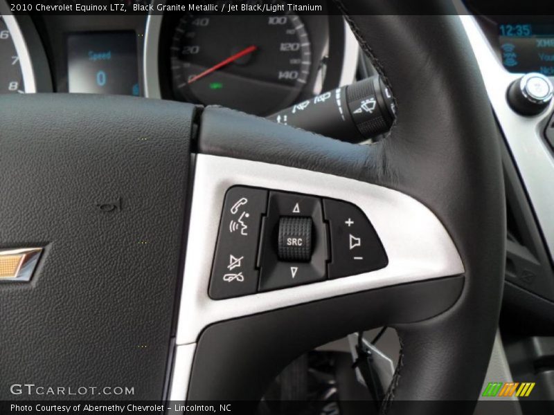 Black Granite Metallic / Jet Black/Light Titanium 2010 Chevrolet Equinox LTZ