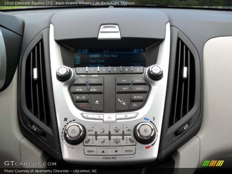 Black Granite Metallic / Jet Black/Light Titanium 2010 Chevrolet Equinox LTZ