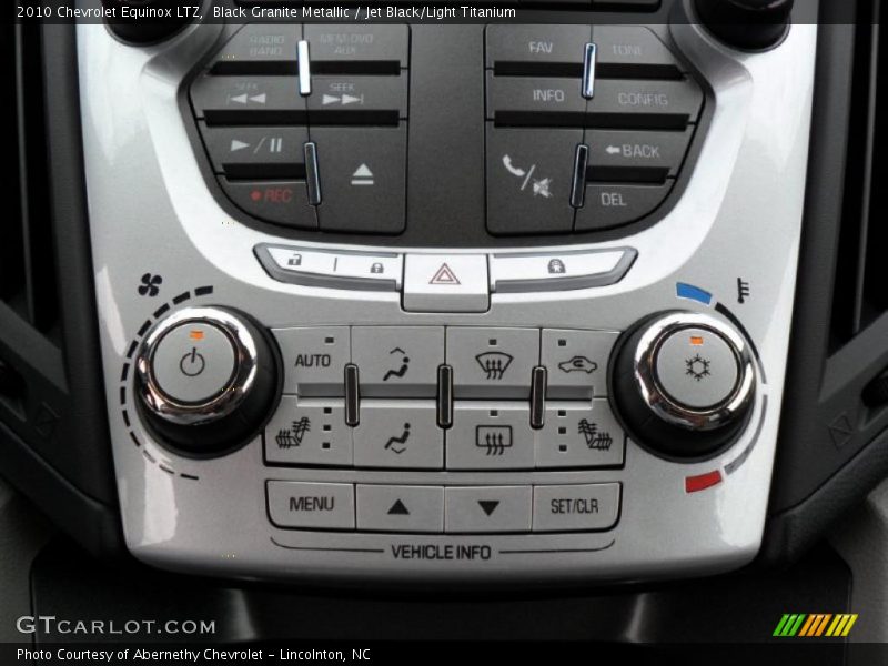 Black Granite Metallic / Jet Black/Light Titanium 2010 Chevrolet Equinox LTZ