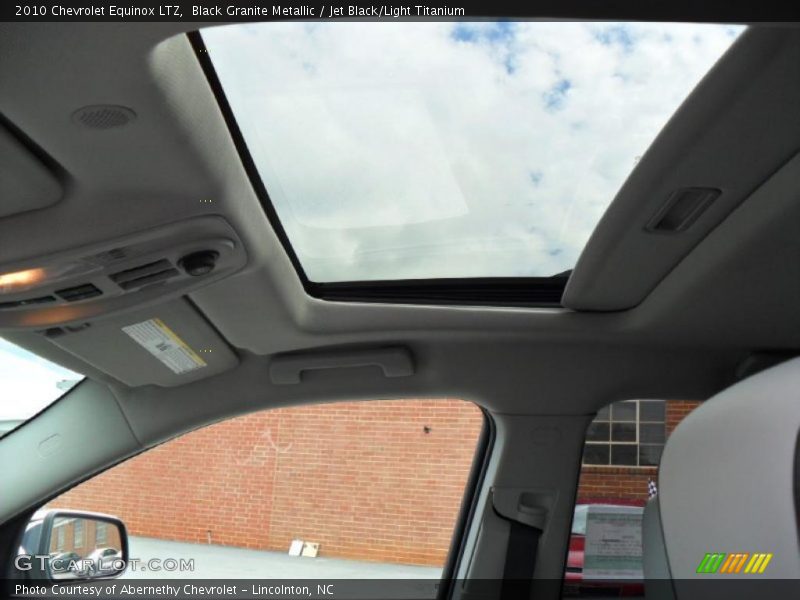 Black Granite Metallic / Jet Black/Light Titanium 2010 Chevrolet Equinox LTZ