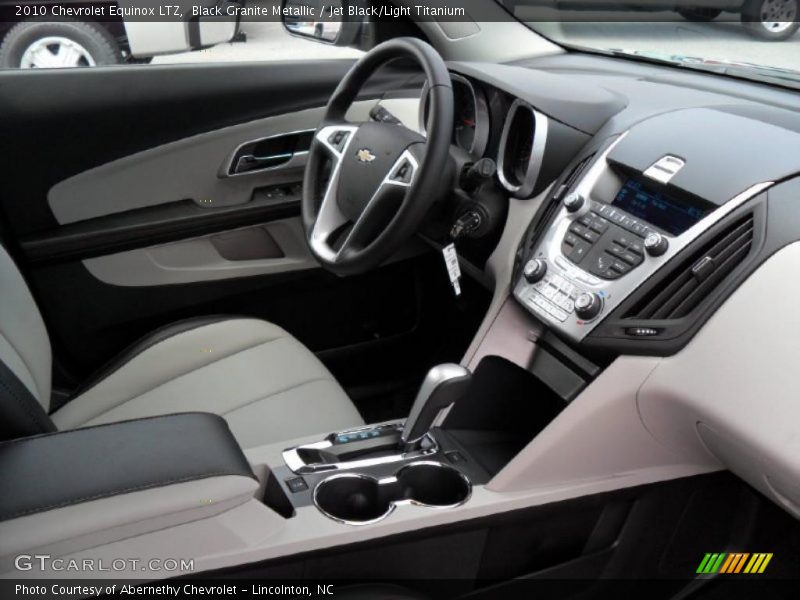 Black Granite Metallic / Jet Black/Light Titanium 2010 Chevrolet Equinox LTZ