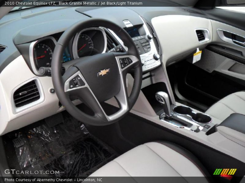 Black Granite Metallic / Jet Black/Light Titanium 2010 Chevrolet Equinox LTZ