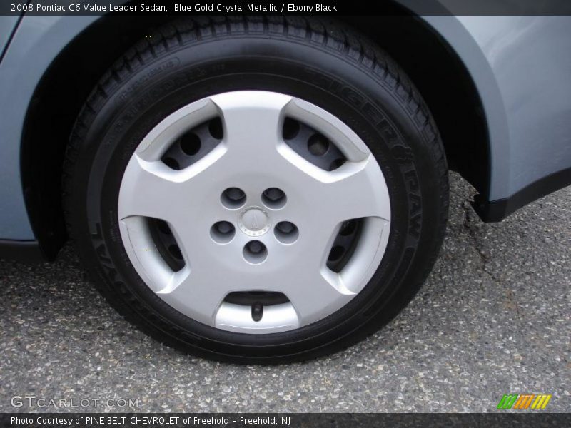 Blue Gold Crystal Metallic / Ebony Black 2008 Pontiac G6 Value Leader Sedan