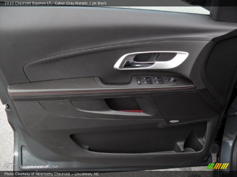 Cyber Gray Metallic / Jet Black 2010 Chevrolet Equinox LT