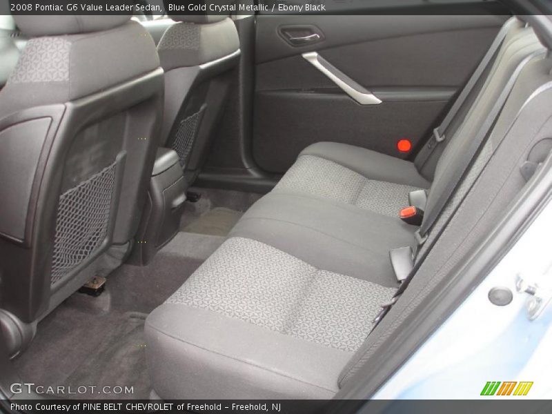 Blue Gold Crystal Metallic / Ebony Black 2008 Pontiac G6 Value Leader Sedan