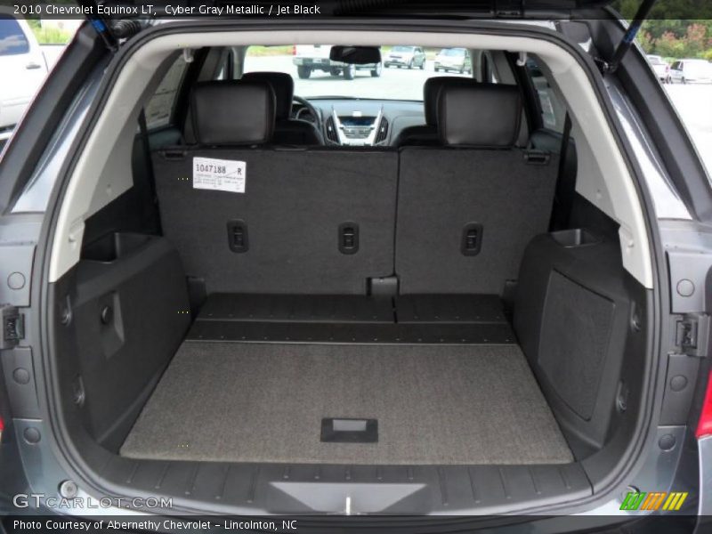 Cyber Gray Metallic / Jet Black 2010 Chevrolet Equinox LT