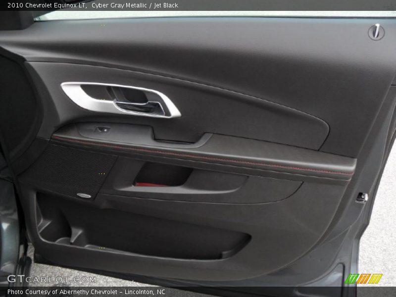 Cyber Gray Metallic / Jet Black 2010 Chevrolet Equinox LT