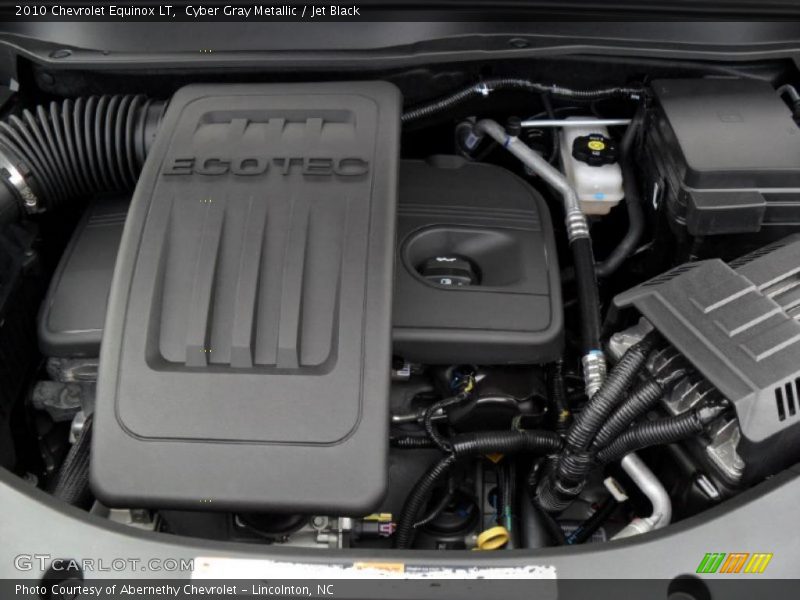 Cyber Gray Metallic / Jet Black 2010 Chevrolet Equinox LT