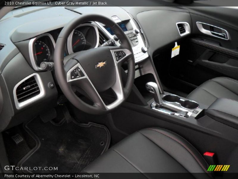 Cyber Gray Metallic / Jet Black 2010 Chevrolet Equinox LT