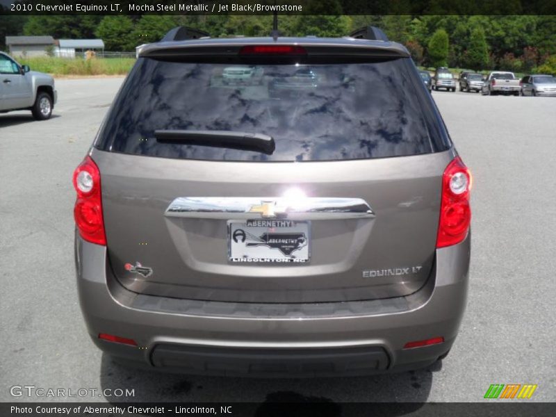 Mocha Steel Metallic / Jet Black/Brownstone 2010 Chevrolet Equinox LT