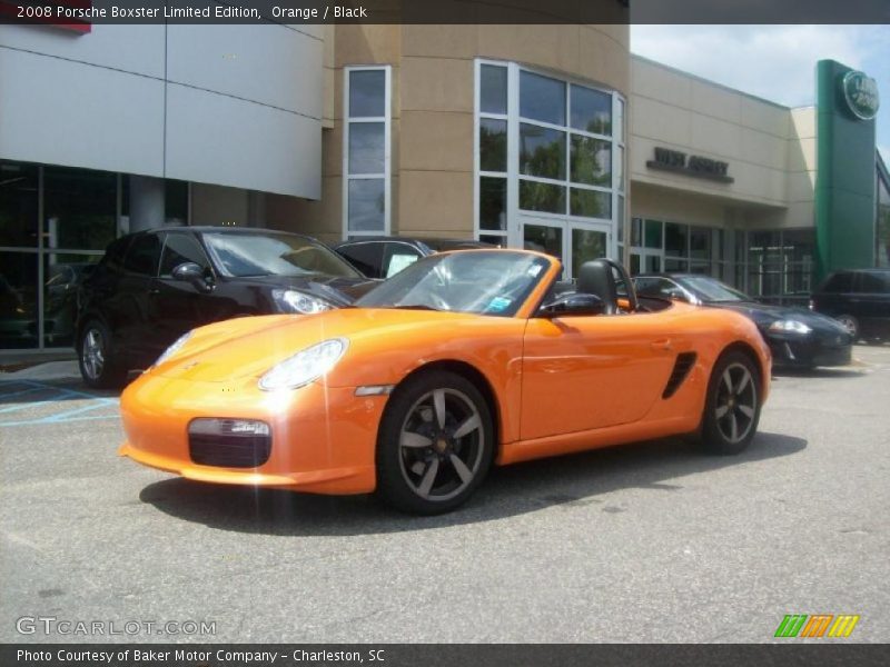 Orange / Black 2008 Porsche Boxster Limited Edition