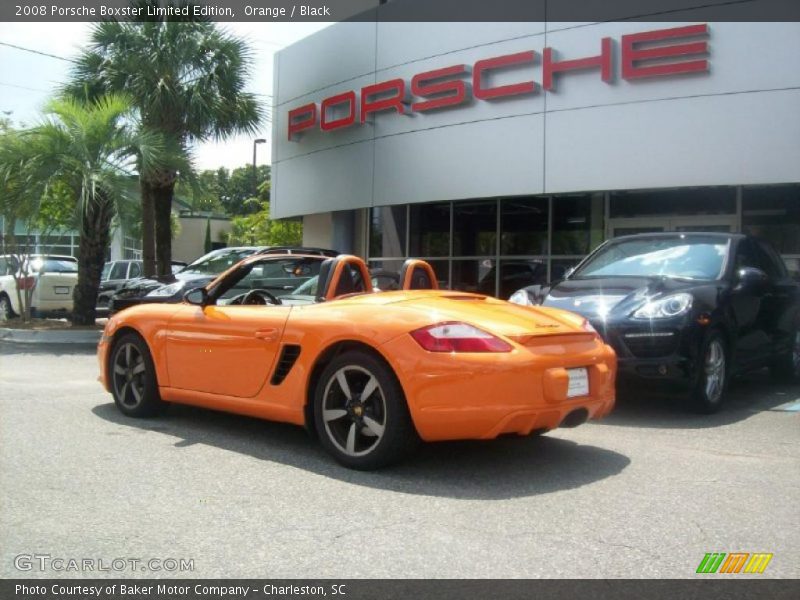 Orange / Black 2008 Porsche Boxster Limited Edition