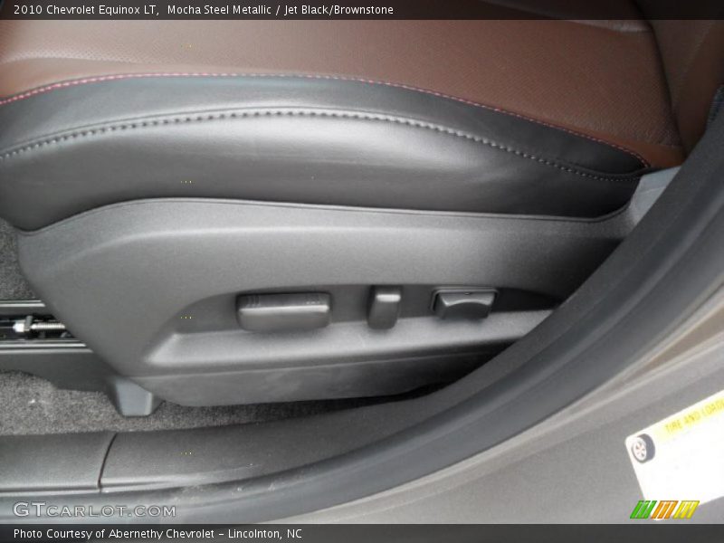 Mocha Steel Metallic / Jet Black/Brownstone 2010 Chevrolet Equinox LT