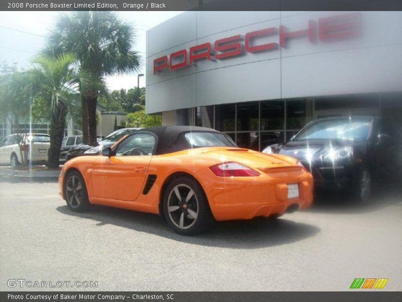 Orange / Black 2008 Porsche Boxster Limited Edition