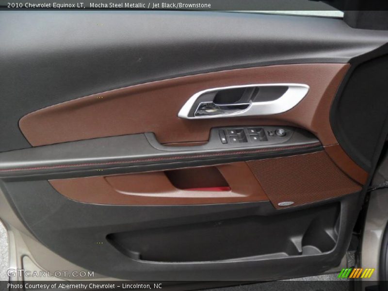 Mocha Steel Metallic / Jet Black/Brownstone 2010 Chevrolet Equinox LT