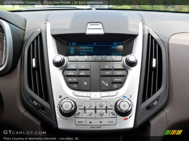 Mocha Steel Metallic / Jet Black/Brownstone 2010 Chevrolet Equinox LT