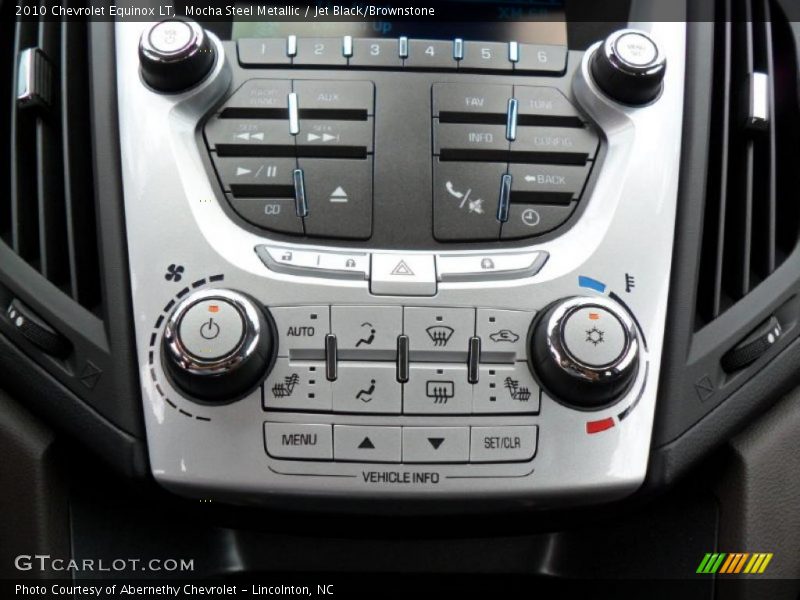 Mocha Steel Metallic / Jet Black/Brownstone 2010 Chevrolet Equinox LT