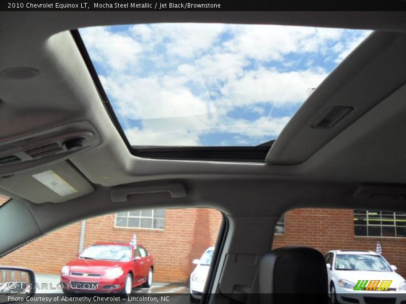 Mocha Steel Metallic / Jet Black/Brownstone 2010 Chevrolet Equinox LT