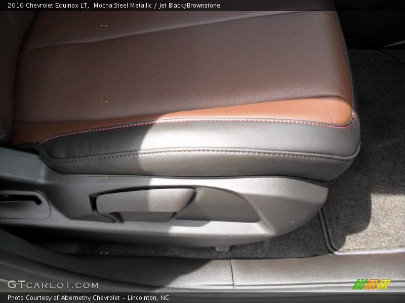 Mocha Steel Metallic / Jet Black/Brownstone 2010 Chevrolet Equinox LT