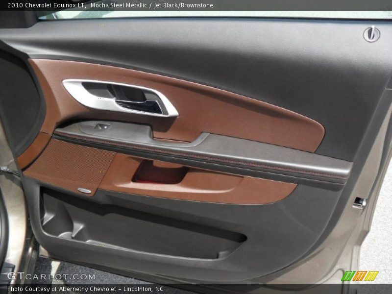 Mocha Steel Metallic / Jet Black/Brownstone 2010 Chevrolet Equinox LT